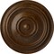 Ekena Millwork Traditional Ceiling Medallion (Fits Canopies up to 8 1/4"), 31 1/2"OD x 2 1/2"P, Root Beer Crackle CM31TRRBC - alternate 1